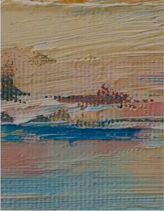 pintura sand and sea